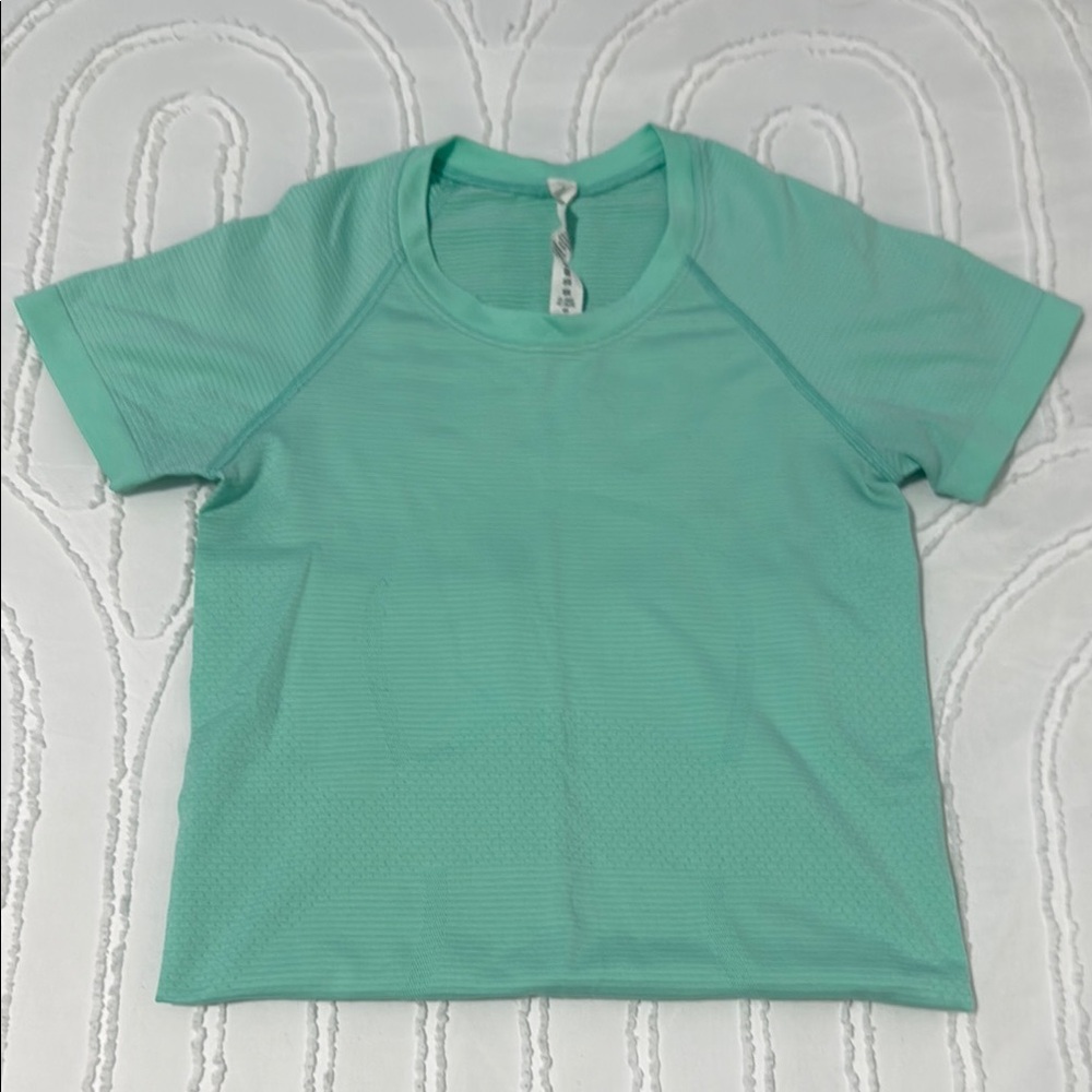 Lululemon Swiftly Tech Short Sleeve Shirt – Mint Green